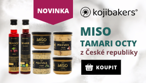Novinka: Kojibakers - Miso pasty, polévky, tamari a octy z České republiky