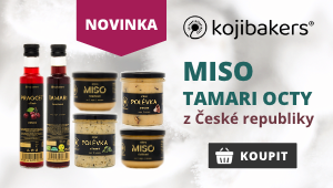 Novinka: Kojibakers - Miso pasty, polévky, tamari a octy z České republiky