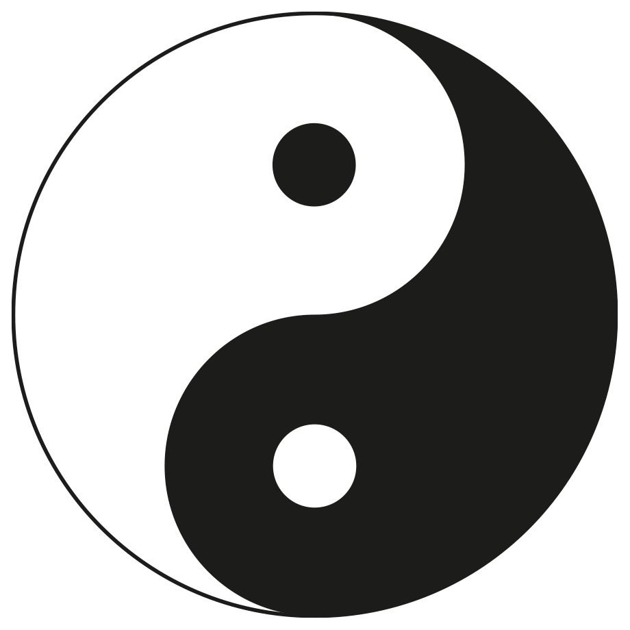 Monáda, symbol jin a jangu