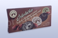 Čokoládová kolečka 4 ks + 4 ks kakaových bobů