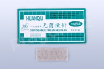 Akupunkturní jehly Huanqiu - ušní 0,22x1,5 s náplastí