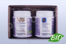 Houbové pomyšlení BIO balíček 3v1 Hericor-MRL 100g a Chaga-MRL 100g biomasy_1